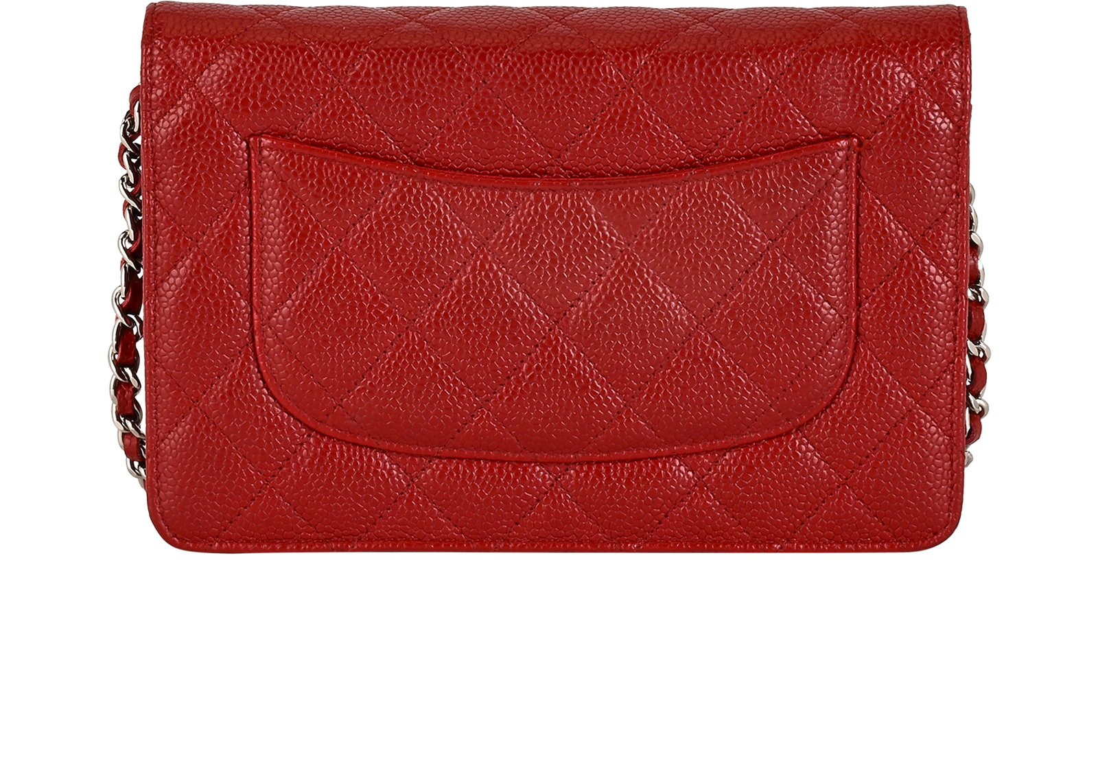 WOC, &pound;2,800, Handbags, Red, Caviar Leather, Back view